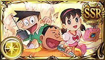 Shizuka, Gian, and Suneo